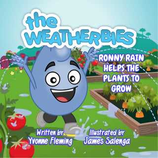 Cover image for 9781739092566 - Ronny Rain Helps the Plants to Grow