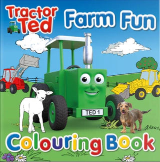 Cover image for 9781739271466 - Tractor Ted Farm Fun Colouring Book