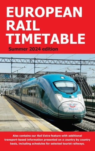 Cover image for 9781739478612 - European Rail Timetable Summer 2024