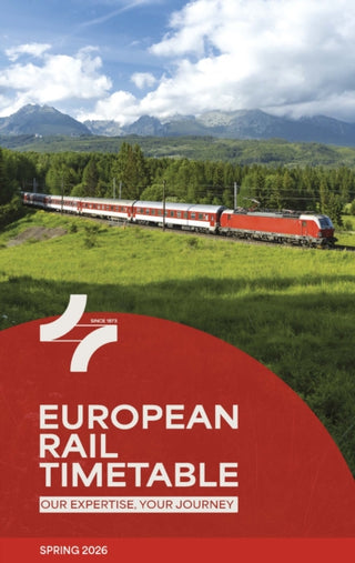 Cover image for 9781739478650 - European Rail Timetable Spring 2026