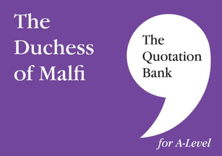 Cover image for 9781739608019 - The Quotation Bank: The Duchess of Malfi