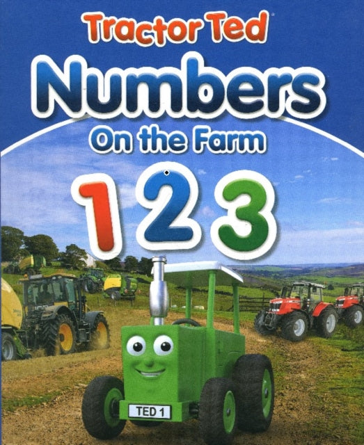 Cover image for 9781739684051 - Tractor Ted Numbers on the Farm