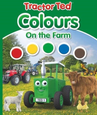 Cover image for 9781739684099 - Tractor Ted Colours on the Farm