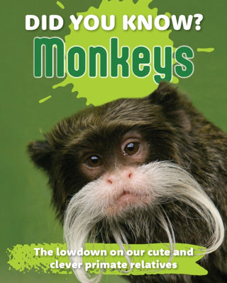 Cover image for 9781760798031 - Did You Know? Monkeys