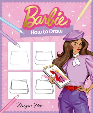 Cover image for 9781761218590 - Barbie: How To Draw