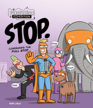 Cover image for 9781761402135 - STOP. Commands the Full Stop
