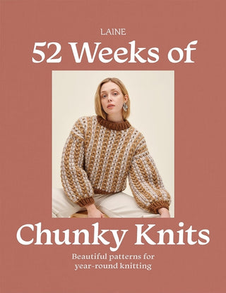 Cover image for 9781761452154 - 52 Weeks of Chunky Knits