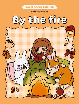 Cover image for 9781761452536 - Sweet & Snug Coloring: By the Fire