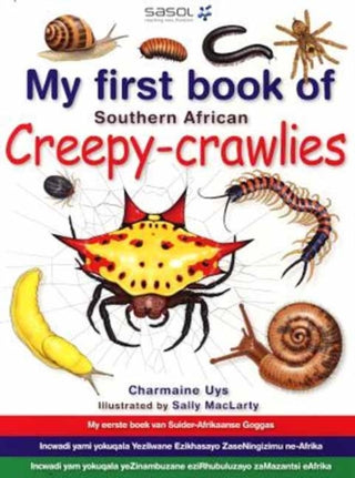 Cover image for 9781770078451 - My First Book: South African Creepy-Crawlies