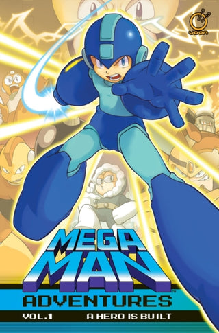 Cover image for 9781772943948 - Mega Man Adventures Volume 1 : A Hero is Built