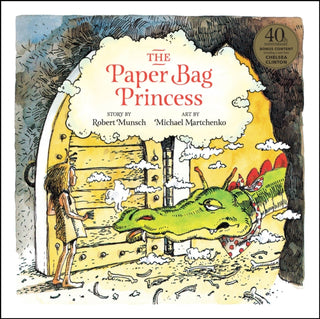 Cover image for 9781773213439 - The Paper Bag Princess 40th anniversary edition