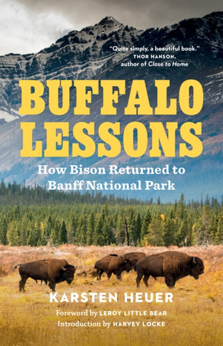 Cover image for 9781778403149 - Buffalo Lessons