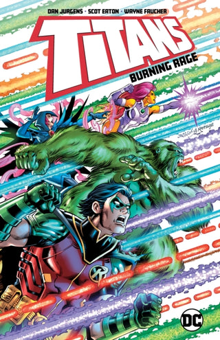 Cover image for 9781779502995 - Titans: Burning Rage