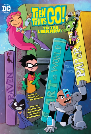 Cover image for 9781779503886 - Teen Titans Go! to the Library!