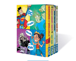 Cover image for 9781779507044 - DC Graphic Novels for Kids Box Set 1