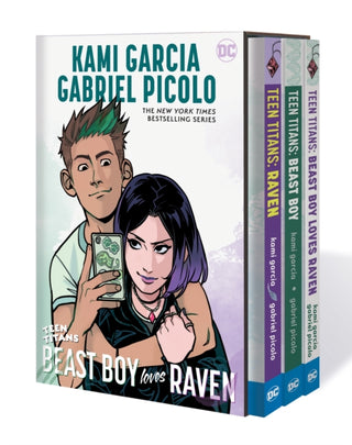 Cover image for 9781779511522 - Teen Titans: Raven, Beast Boy and Beast Boy Loves Raven Box Set