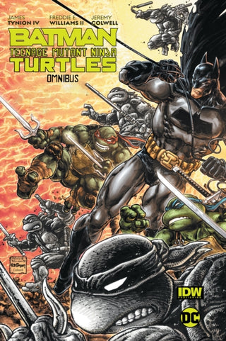 Cover image for 9781779513403 - Batman/Teenage Mutant Ninja Turtles Omnibus