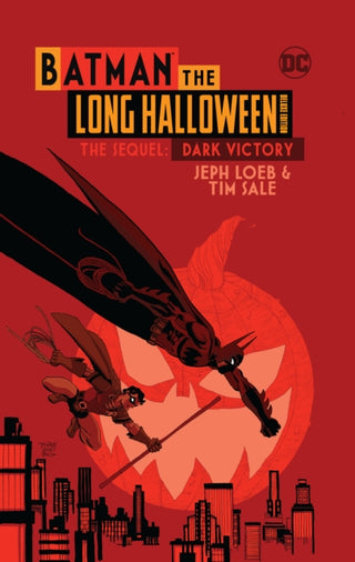 Cover image for 9781779514837 - Batman The Long Halloween Deluxe Edition The Sequel: Dark Victory