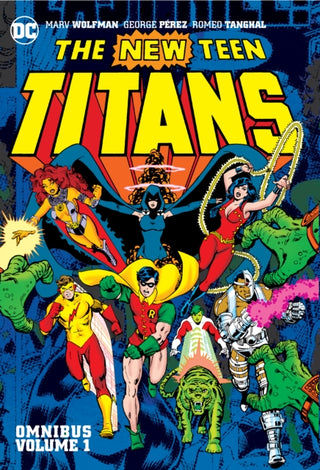 Cover image for 9781779516725 - New Teen Titans Omnibus Vol. 1 (2022 Edition)