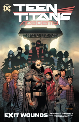 Cover image for 9781779520142 - Teen Titans Academy Vol. 2: Exit Wounds