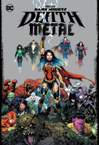 Cover image for 9781779521569 - Absolute Dark Nights: Death Metal