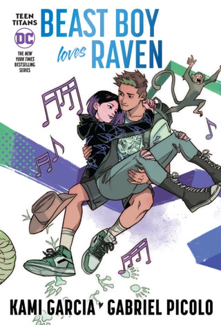 Cover image for 9781779523556 - Teen Titans: Beast Boy Loves Raven (Connecting Cover Edition)