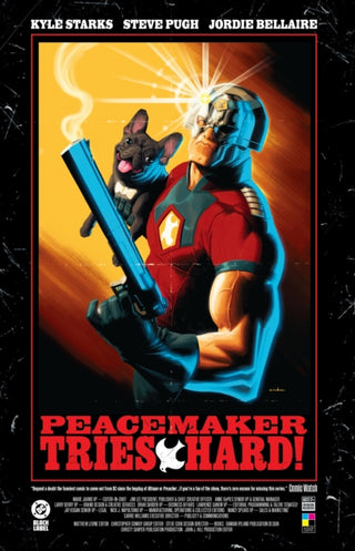Cover image for 9781779524324 - Peacemaker Tries Hard!