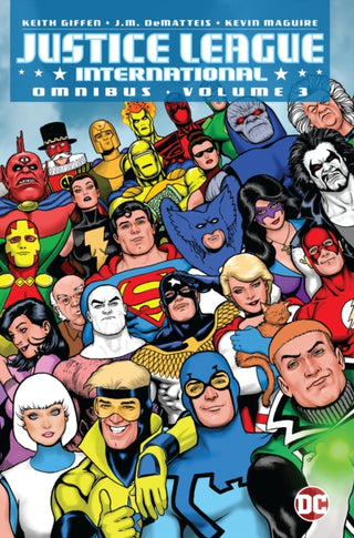 Cover image for 9781779525642 - Justice League International Omnibus Vol. 3