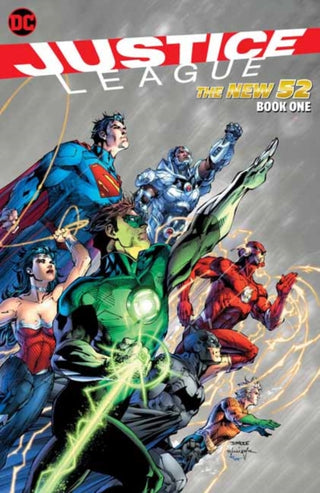 Cover image for 9781779525741 - Justice League: The New 52 Book One