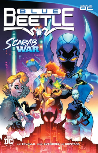 Cover image for 9781779527059 - Blue Beetle Vol. 1: Scarab War!