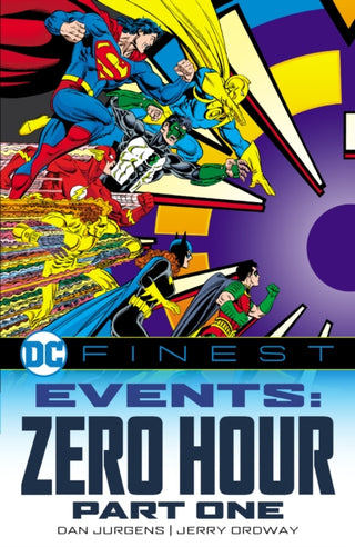 Cover image for 9781779528506 - DC Finest: Events: Zero Hour Part 1