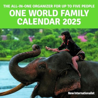 Cover image for 9781780266251 - One World Family Calendar 2025