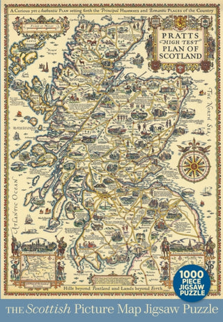 Cover image for 9781780277967 - The Scottish Picture Map Jigsaw