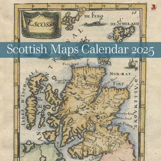 Cover image for 9781780278568 - Scottish Maps Calendar 2025