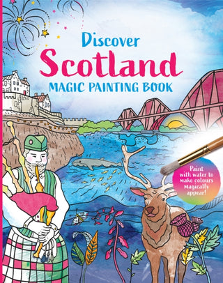 Cover image for 9781780278650 - Discover Scotland: Magic Painting Book