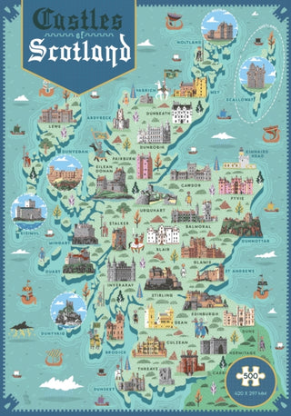 Cover image for 9781780279435 - Castles of Scotland Jigsaw
