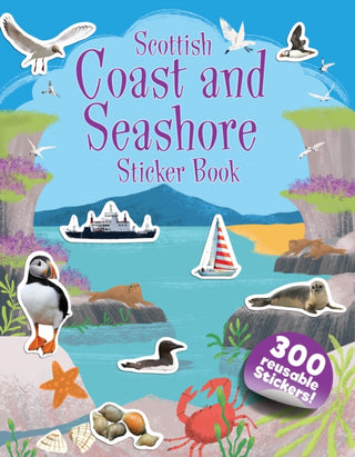 Cover image for 9781780279459 - Scottish Coast and Seashore Sticker Book