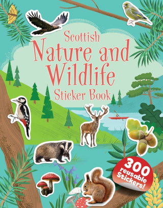 Cover image for 9781780279466 - Scottish Nature and Wildlife Sticker Book