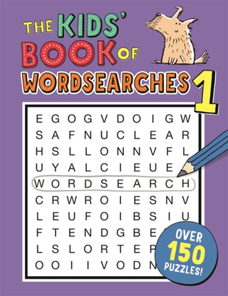 Cover image for 9781780554402 - The Kids' Book of Wordsearches 1