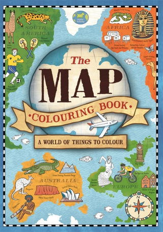 Cover image for 9781780557298 - The Map Colouring Book