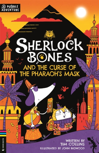 Cover image for 9781780557519 - Sherlock Bones and the Curse of the Pharaoh’s Mask