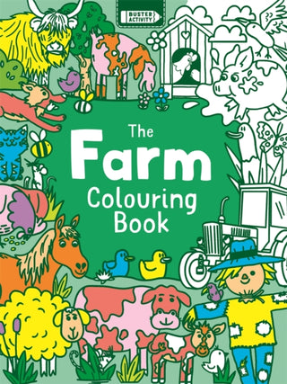 Cover image for 9781780557601 - The Farm Colouring Book