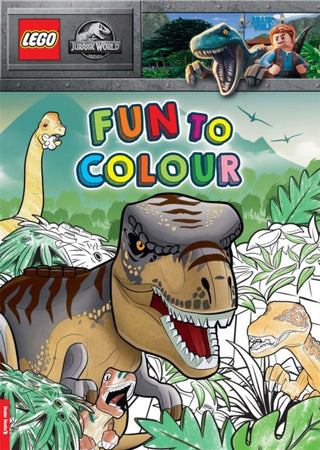 Cover image for 9781780557724 - LEGO® Jurassic World™: Fun to Colour