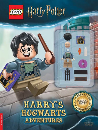 Cover image for 9781780558813 - LEGO® Harry Potter™: Harry's Hogwarts Adventures Activity Book (with LEGO® Harry Potter™ minifigure)