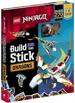 Cover image for 9781780558851 - LEGO® NINJAGO® Build and Stick: Dragons