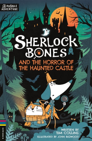 Cover image for 9781780559223 - Sherlock Bones and the Horror of the Haunted Castle
