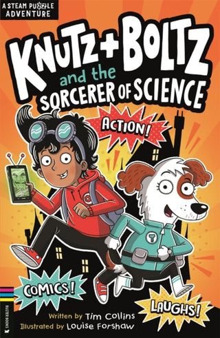 Cover image for 9781780559377 - Knutz and Boltz and the Sorcerer of Science