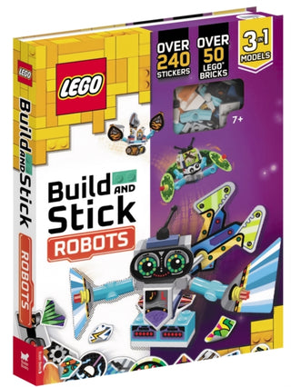 Supplemental image for 9781780559476 - LEGO® Books: Build and Stick: Robots