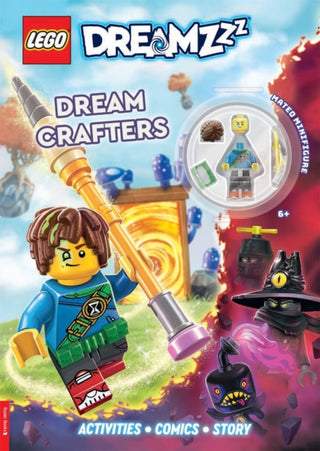 Supplemental image for 9781780559568 - LEGO® DREAMZzz™: Dream Crafters Activity Book  (with Mateo LEGO® minifigure)