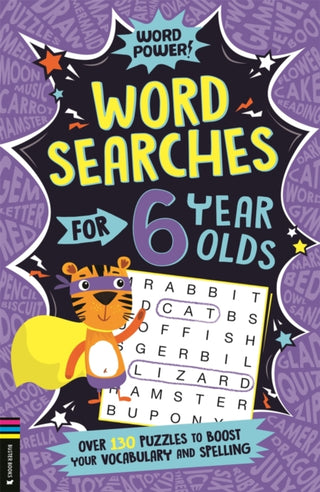 Cover image for 9781780559704 - Wordsearches for 6 Year Olds